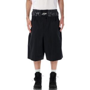 MONCLER Quilted Waistline Shorts Men 999 Pants